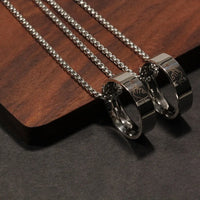 Alliance en Collier Couple