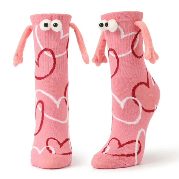 Lot de 2 paires de chaussettes magnétiques auto-chauffantes pour Lot de 2 paires de chaussettes magnétiques auto-chauffantes pour
