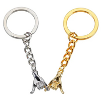 Porte Clés Promesse du Petit doigt Duo