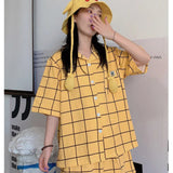 Pyjama Jaune Homme Femme