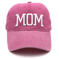 Casquette MOM Rose