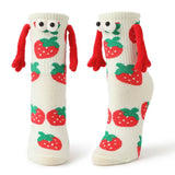 Chaussettes Fraises Aimantées