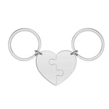 Porte Clé Amitié 2 Pcs (Personnalisé)