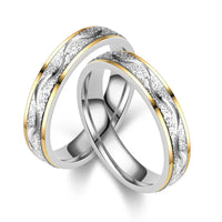 bague effet givré
