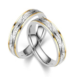 bague effet givré