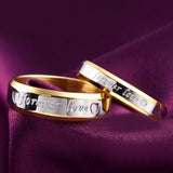 bague forever love 18k