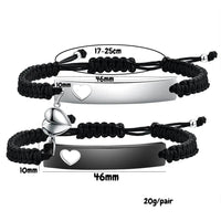 Bracelets gravés homme femme