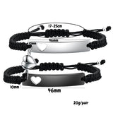 Bracelets gravés homme femme