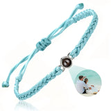 bracelet cordon avec photo