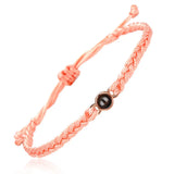 bracelet avec perle et photo