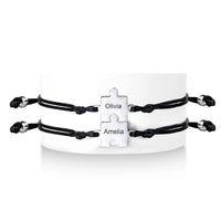 Bracelet Puzzle pour 2 Personnalisé