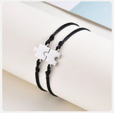 duo de bracelets puzzle personnalisables