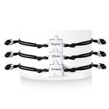 Bracelet Puzzle pour 3 Personnalisé