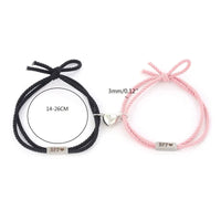 Bracelet BFF Noir Rose