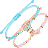 Bracelets Fantaisie Papillon (pour 2)