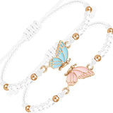 Bracelets Fantaisie Papillon (pour 2)