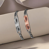 bracelet yeux femme