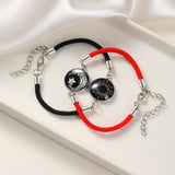Bracelets astres soleil lune 2Pcs
