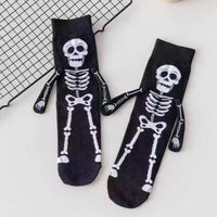 Chaussettes squelette enfant