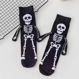 Chaussettes squelette enfant