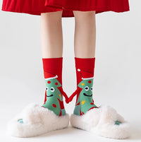 Chaussettes Sapin de Noël Aimantées