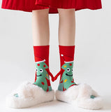 Chaussettes Sapin de Noël Aimantées