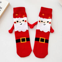 Chaussettes Père Noël / Sapin Couple