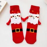 Chaussettes Père Noël / Sapin Couple