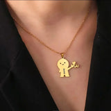 Collier Pendentif Personnage Biu