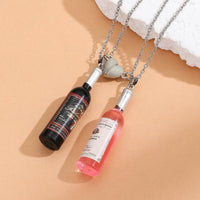 Collier Bouteille de Vin BFF