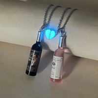 Collier Bouteille de Vin BFF