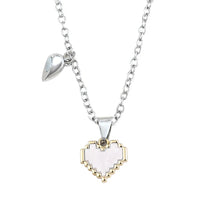 Collier coeur gamer