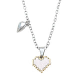 Collier coeur gamer