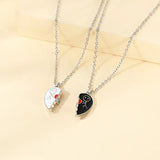 collier elle et lui aimanté