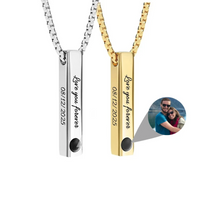 Collier Homme Photo Personnalisé