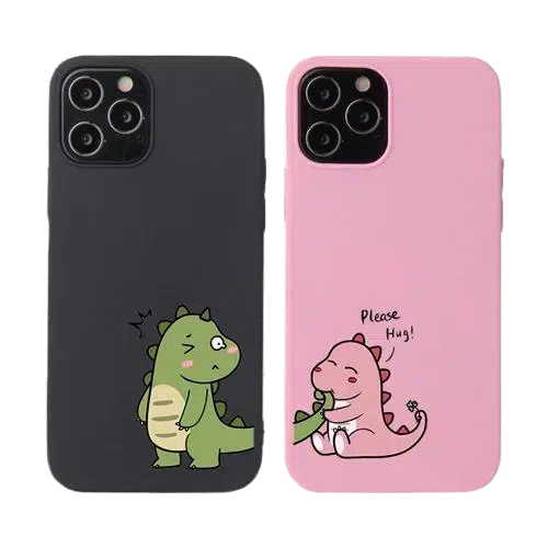 Coque Duo Dinosaure (iPhone)