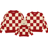 Sweat Damier Homme Femme Enfant