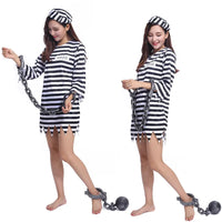 Déguisement Bagnard Femme