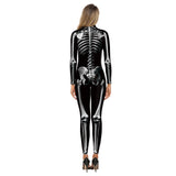 costume squelette femme