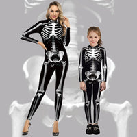 déguisement halloween noir et blanc