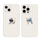 Coque iPhone Trompe l'œil Logo