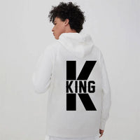Sweat floqué King au dos