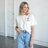 T-Shirt Couple Brodé