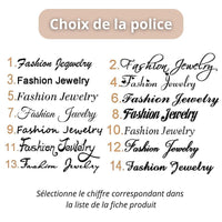 Bracelet Aimant Couple Personnalisé