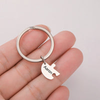 Porte Clé d'Amitié pour 5 (Personnalisé)