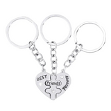 Porte Clé d'Amitié pour 3