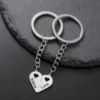 Porte-Clé Amoureux Personnalisé