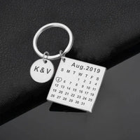 Porte-Clé Calendrier Couple