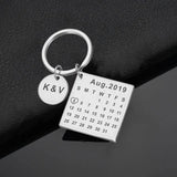Porte-Clé Calendrier Couple