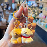 Porte Clé Câlin Chien Amitié